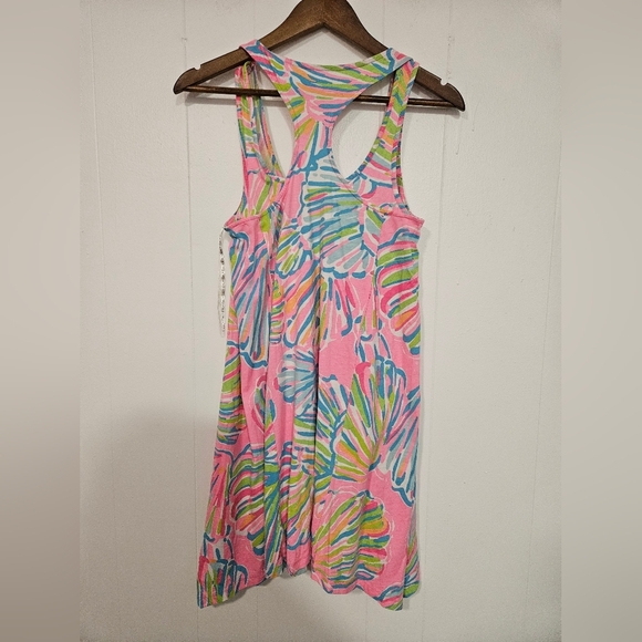LILLY PULITZER Monterey Swing Dress neon pink pout Shellabrate - Picture 5 of 7